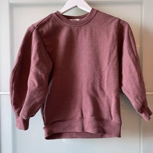 Agolde 3/4 sweatshirt